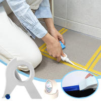 Dispensador De Cinta Adhesiva Con 2 Rolls Y Herramienta De Corte Para Pintura De Paredes Y Piso Y Empaquetado Herramienta De Manualidades DIY - details 0