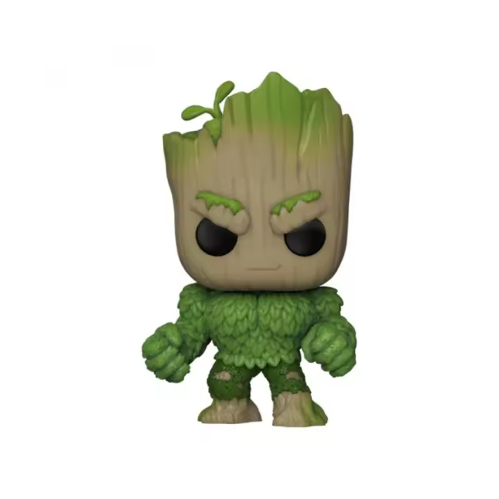 Funko POP! Vinyl Marvel - Groot As Hulk - We Are Groot - Juguete para Niños y Adultos - Fans - Diversidad de Personajes y Temáticas - 1