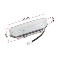 Luces Traseras LED Rojas Para ATV Yamaha YFZ450 2006-2009 Luz De Freno Retroiluminada Pieza De Repuesto De Plástico - details 11