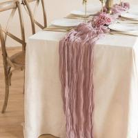 Corredor de Mesa decoración de La Boda de Algodón Gasa regalo Mesa corredores - details 0