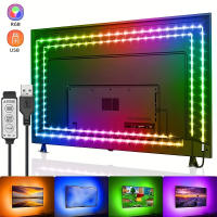 Luces LED RGB Para TV Con Control USB 5V Fita Flexible Para Luz De Fondo De TV Decoración De Fiesta En Casa Certificación CE RoHS - details 1