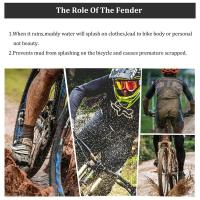 Fendr De Bicicleta De Montaña MTB Guardabarros Frontal Y Trasero Compatible Ajuste Para Ruedas De 26 27.5 Y 29 Pulgadas Accesorios De Vehículo - details 7