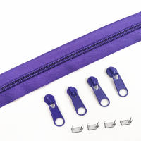Cremalleras De Nylon Largas Para Costura Y Tailor 1/2/3/5/10 Metros Con Deslizadores 4/8/12/20/40 Piezas Accesorios Para Ropa Y Bolsos - details 7