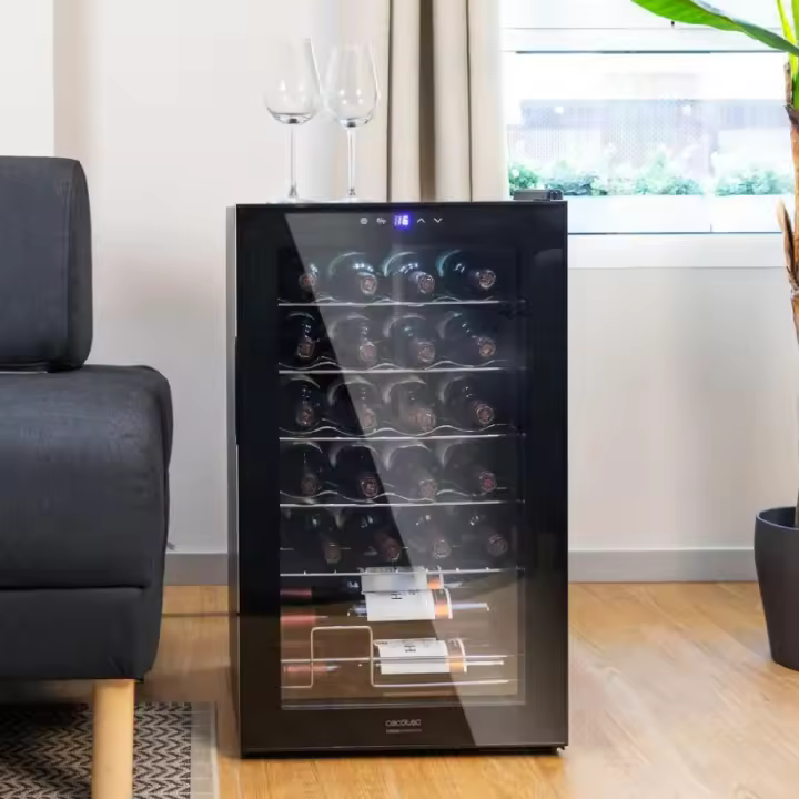 Cecotec Vinoteca Bolero GrandSommelier 2450 Black Compressor - 1
