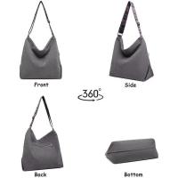 Bolposdehembroparamujer Mochila de Bandolera, Bolso de Lona Versátil y Multifunctional, Elegantes Bolsos Cruzados, Gran Capacidad Mochila Duradera para Viajes de Gran Capacidad para Mujeres Niños - details 0