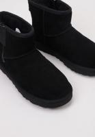 UGG Classic Mini Bailey Zip  Botines Planos Mujer Negro - details 2