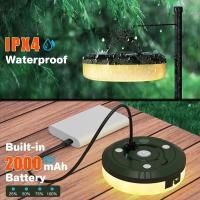 Tira De Medición LED Recargable USB Solar RGB Y Cálida Luz De Camping Picnic Decoración De Restaurante Y Tent 10M Luz De Cadena Portátil - details 3