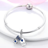 Colgante De Torre De Viaje Con Encanto De Gato Para Mujer Joyería Original De Pulsera Y Collar Plata Esmaltada 100% 2023 - details 100