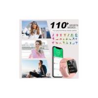 Reloj Inteligente Mujer, 1,85 "Smartwatch with Llamadas Bluetooth, Podómetro/Pulsómetro/Monitor de Sueño, Impermeable IP68 Smart Watch, 110 Modos Deportivo Pulsera Actividad para Android iOS Gold Rose - details 2