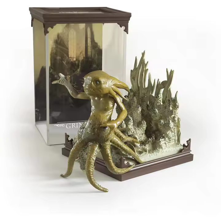 Figura the noble collection harry potter criaturas magicas nº 18 grindylow - 1