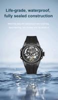Reloj Mécanico De Lujo MEGIR Para Hombres Con Pantalla De 43mm Acero Inoxidable Impermeable Luminoso Resistente Al Choque Movimiento Automático - details 4