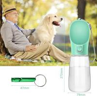 Botella para Perros,550ml dispensador de Agua Antibacteriano,Bebedero Perro Portatil,a Prueba de Fugas,Libre de BPA,Dispensador de Agua Antibacteriano para Mascotas para Viajes al Aire Libre - details 4