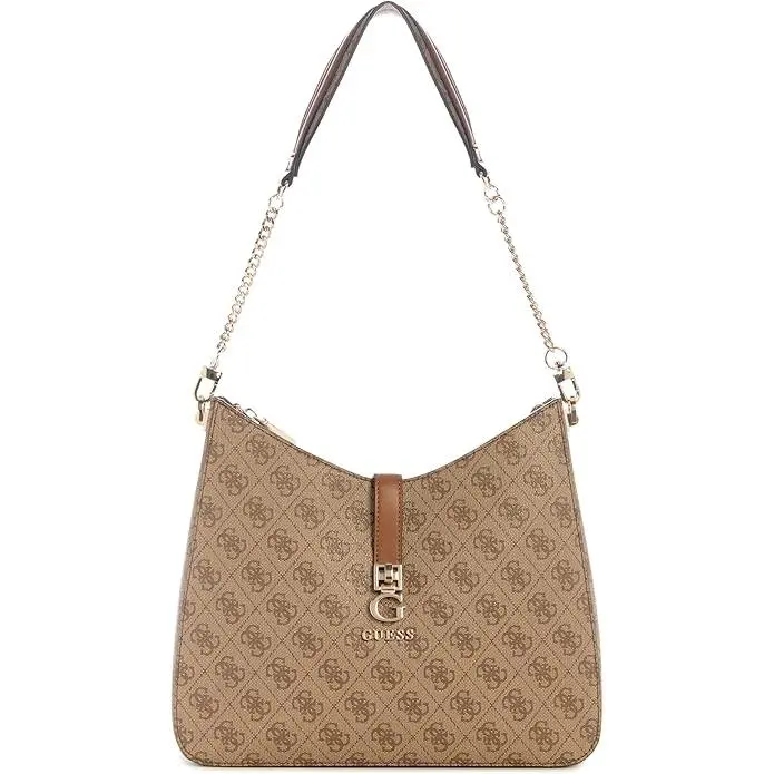 Bolso GUESS Zamira Hobo Hombro color camel - 1
