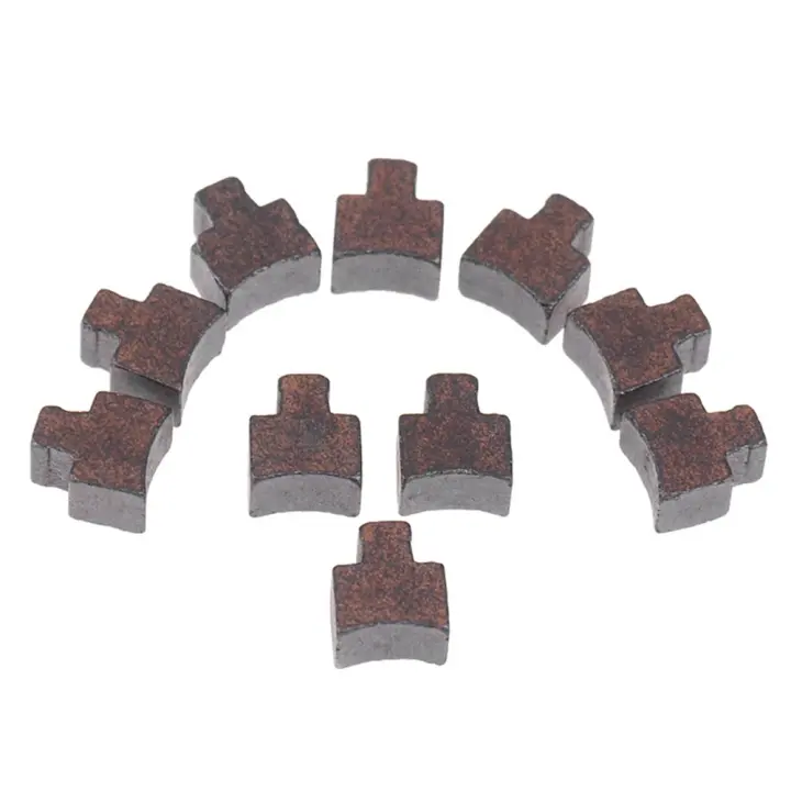 10pcs Linterna De Carbono Para Herramientas Eléctricas Y Destornilladores Con Soporte De Cepillo Para Motor DC Accesorio Compatible Con RS550 BO-SCH MA-KITA - 1