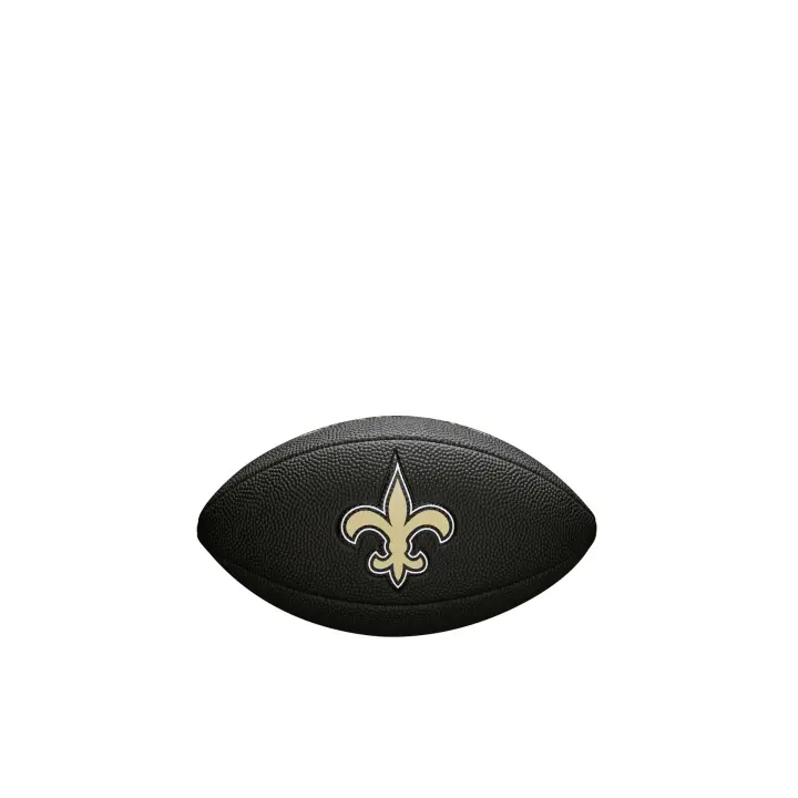 Balón Fútbol Americano Wilson Mini NFL Team Soft Touch New Orleans Saints - 1