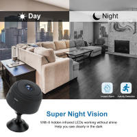 Cámara Mini A9 1080P HD IP Versión Nocturna Con Voz Cámara De Seguridad Inalámbrica Micro CCTV WiFi Para Vigilancia Y Seguridad - details 4