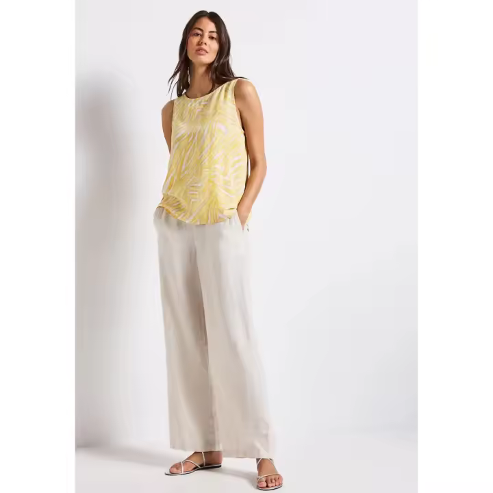Street One Mod. PS345799 - Top estampado con tapeta de botones para mujer - 1