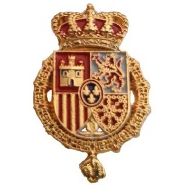 Pin Casa Real Felipe VI Metalico - recuerdo de alta calidad del rey en metal, ideal para coleccionar o regalar - ¡hazte con él ahora! - 1