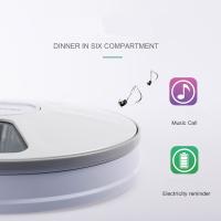 Dispensador De Alimentos Eléctrico Para Mascotas Con Programación Automática 6 Comidas 6 Cuadrantes Para Perros Y Gatos Alimentos Secos Suministros Para Mascotas - details 7