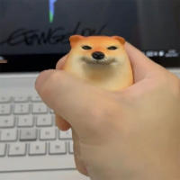 Decoración Creativa De Escritorio En Forma De Huevo De Shiba Inu PVC Juguete Único Para Oficinas Y Hogares Regalos Divertidos - details 4