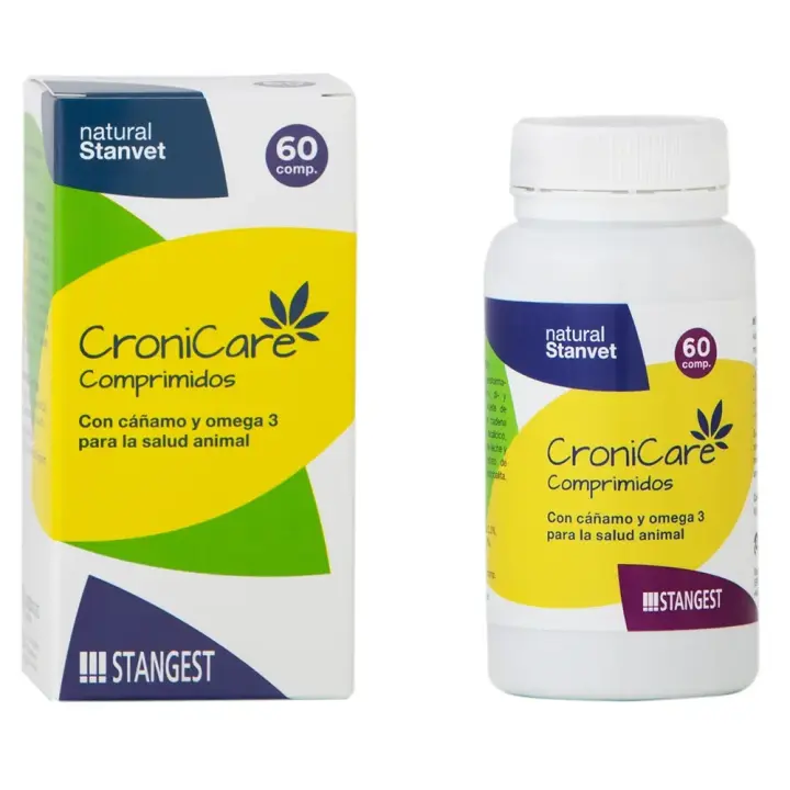 CroniCare 60 comprimidos suplemento para perros y gatos STANGEST - 1
