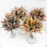 Flores De Lavanda Artificiales En Espuma Para Decoración De Bodas Y Hogar Alta Calidad Plantas Falsas Para Mesa Y Bucles Nupciales - details 0