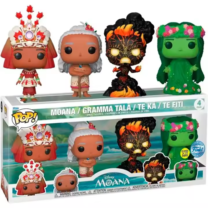 Funko pack DISNEY MOANA TE FITI TE KA GRANMA TALA EXCLUSIVO  Vaiana Disney exclusivo Funko Pop Funko Pop - 1