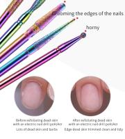 Kit De 30 Piezas En Caja De Brocas Para Uñas Con Diamante Cerámica Y Carburo De Tungsteno Herramientas De Manicura Para Eliminar Acrílico Y Gel De Uñas - details 10