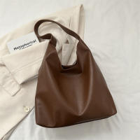 Bolso De Hombro Para Mujer De Cuero PU Vintage Gran Capacidad Casual Bolso Cruzado De Moda Bolsos Tote De Compras - details 5
