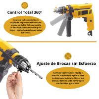 ORION91 - Taladro Percutor 500W,  Reversible Velocidad Variable, Uso Doméstico - SpazioLuzio - details 0
