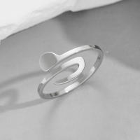 Anillo Abierto Ajustable De Acero Inoxidable Para Mujer Joyería Musical Regalo Para Cumpleaños Boda Calidad Alta Estilo Casual/Sporty - details 3