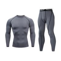Conjunto De Deporte Para Hombre Underwear Térmico Ciclismo Al Aire Libre Ropa De Compresión Secado Rápido Transpirable Para Correr Y Fitness - details 7