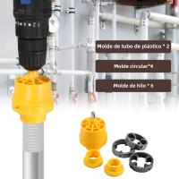 Herramienta De Hacer Tornillos PVC Para Taladro Eléctrico Kit Profesional De Hacedor De Tornillos Con 3 Herramientas De Tornillado Para Plomería - details 7