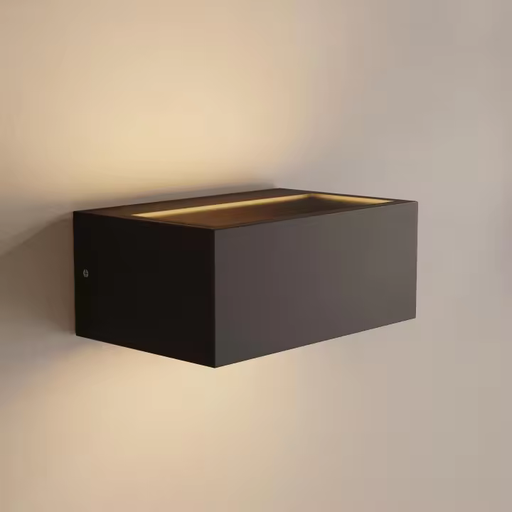 Barcelona LED Aplique de pared exterior aluminio "Oriol" - IP44 - R7S - 1