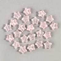 Bolas De Vidrio Lampwork En Forma De Estrella De Cinco Puntos Para La Creación De Joyas Y Pulseras DIY 10x10mm 20 Piezas Por Lote - details 2