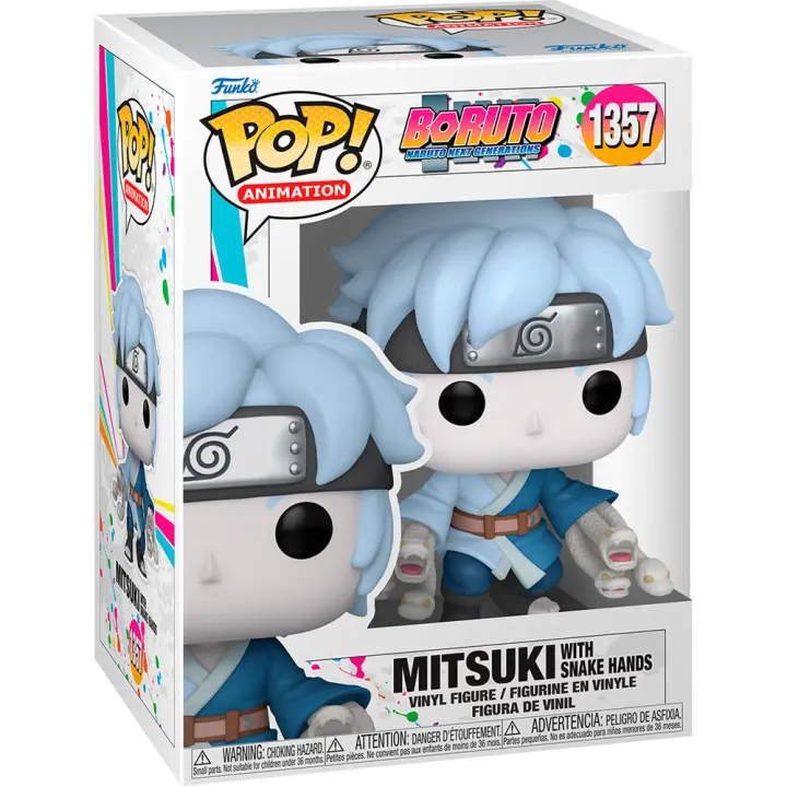Figura Pop Boruto Mitsuki-Figura de Vinilo Coleccionable - Idea de Regalo- Mercancia Oficial - Juguetes para Niños y Adultos - Movies Fans - Muñeco para Coleccionistas y Exposición - 1