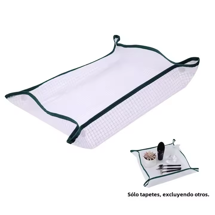 Manta De Plantación Plegable Y Impermeable De 50CM En Tela Oxford Para Repotear Flores Y Macetas Matriz De Jardinería - 1