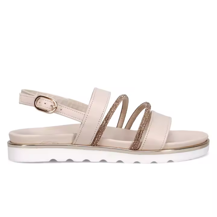 Sandalia Kristelle en Cuero beige con pedrería y Planta 281_NAPPA LASS - 1