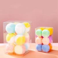 Juguetes Interactivos Para Gatos Y Perros Bolas De Terciopelo Coloridas Juguete Suave Para Juegos Divertidos Y Adorables - details 4