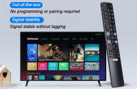 Control Remoto Universal RC802N Para TV Inteligente TCL 4K UHD LCD / LED Reemplaza a Los Remotos Originales U43P6046/U55C7006/U49P6046/U65P6046 - details 3