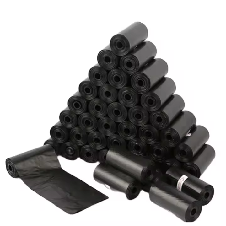 Bolsas De Excremento Para Perros Biodegradables Y Engrosadas Con Punto De Rompimiento Para Mascotas Cachorros Y Gatos Roll De 1-100 - 1