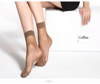 20 Piezas 10 Pares De Calcetines Cortos De Bambú Para Mujer Verano Delgados Y Transparentes De Seda Ideal Para Niñas Calidad Superior - details 11