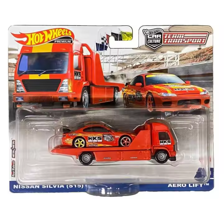 Hot Wheels Team Transport 40 Nissan Silvia S15 - 1