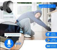 Cámara De Seguridad Inalámbrica Exterior 5MP Con Batería WiFi Cámara AI Con Silbato Y Luz De Escenario Visión Nocturna Compatible Con APP Tuya - details 7