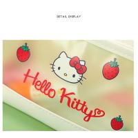 Bolsa De Maquillaje Impermeable Hello Kitty Para Mujer Organizador Coreano Estilo Solid Color Bolsa De Toallas Y Desechos - details 14