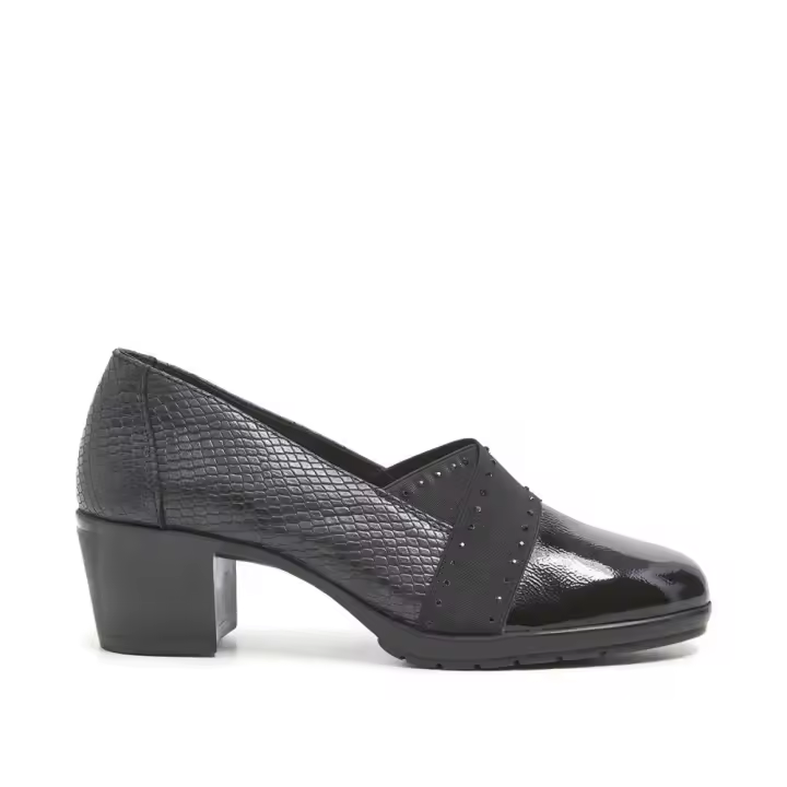 Zapatos casual mujer 24 HORAS 26205 ZAPATO ELSATICO PALAK-S NEGRO 33669 24I - 1