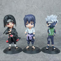6pcs Figuras De Anime Naruto 15cm Kawaii Uzumaki Hatake Kakashi Gaara Uchiha Sasuke Qposket Modelo PVC Juguete Coleccionable Regalo - details 3