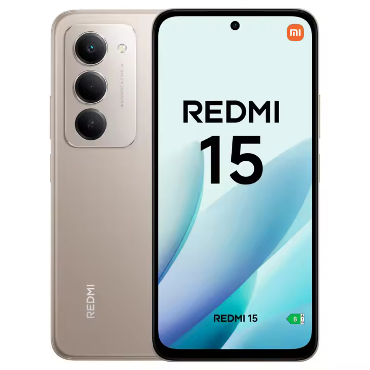 Xiaomi Redmi 15 Smartphone Pantalla inmersiva FHD+ 6.9" Tasa refresco 144 GHz Procesador Snapdragon 685 Cámara trasera dual 50 MP Cámara frontal 8 MP Batería 7000 mAh Carga rápida 33W - 1
