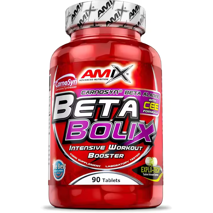 AMIX Betabolix 90 Tabl – Suplemento Pre-Entreno Dual con Beta-Alanina (Carnosyn®) y Creatina Etil Éster | AMIX NUTRITION - 1
