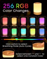 Lámpara de escritorio LED Cálida con Caja de cambio de color 256 RGB - details 0
